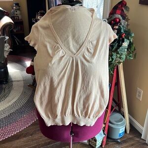 Red Valentino V-neck Short Sleeve‎ Shirt